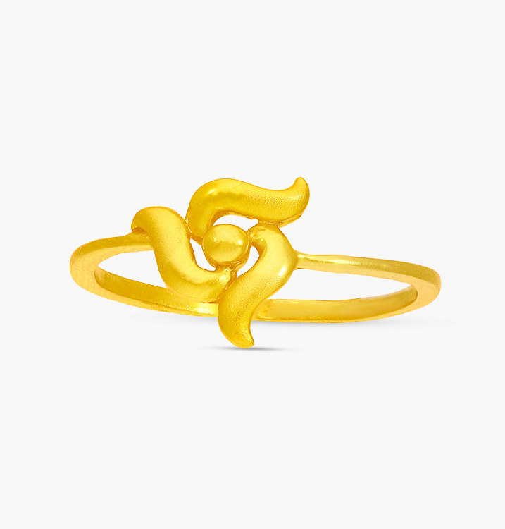 The Curly Tangent Ring